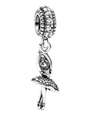 Pandora Ballerina Dancer Charm Pendant